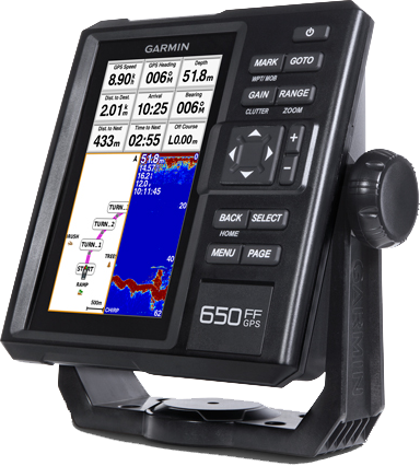 FishFinder 650 GPS с трансдьюсером GT20-TM