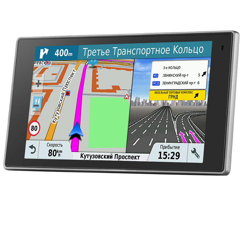 DriveLuxe 50 RUS LMT - навигатор 5 дюймов, исполнение "премиум", с картой России и приемом пробок