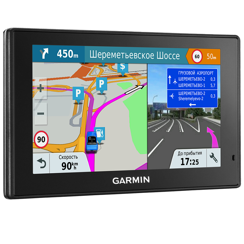 DriveSmart 60 LM Europe - навигатор 6,1 дюйма с уведомлениями со смартфона и картой Европы