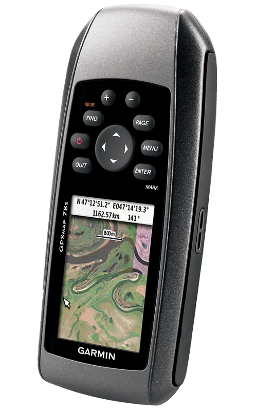 Gpsmap 78s Russia - навигатор с цветным экраном, загруженными топокартами, барометром, компасом