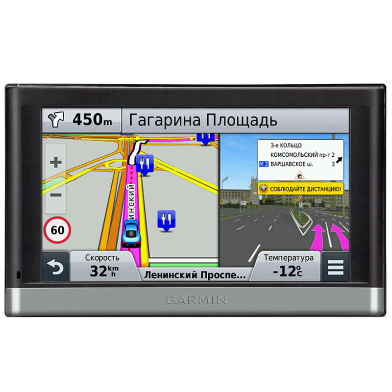 Nuvi 2597LMT - навигатор 5 дюймов с картой России и выбором ориентации экрана