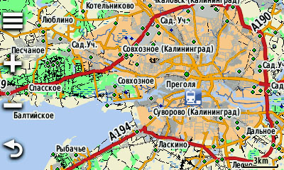 Топографические карты Калининградской области
