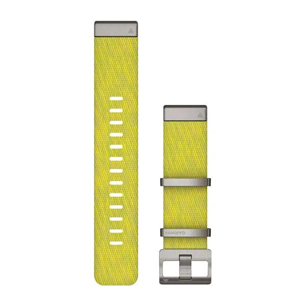 Ремешок сменный QuickFit 22 мм (нейлоновый) желтый