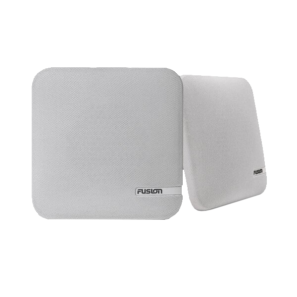 Fusion® SM Series Marine Speakers – классические белые морские динамики 6.5" 100 Вт с поверхностным монтажом (пара)