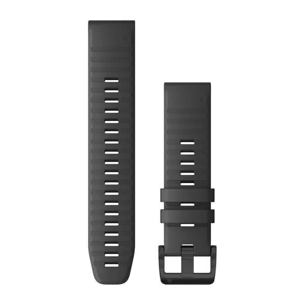 Ремешок сменный QuickFit 22 мм (силиконовый) темно-серый