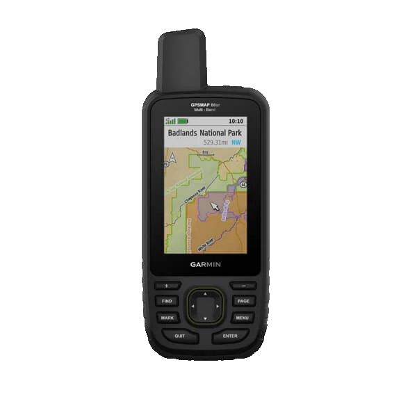 GPSmap 66sr - кнопочный навигатор, с многополосной технологией и расширенной поддержкой спутников GNSS