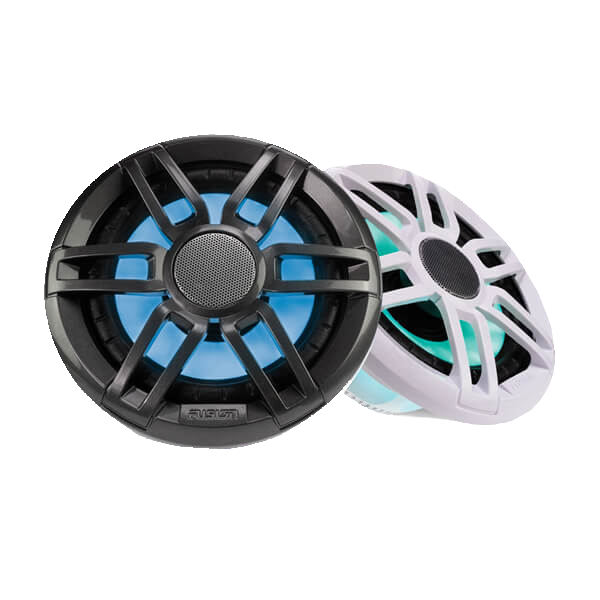 Fusion® XS Series Marine Speakers – спортивные морские динамики 7,7" 240 Вт со светодиодной иллюминацией RGB