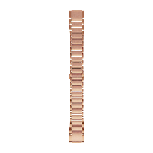 Ремешок сменный QuickFit 20 мм (стальной) розовое золото